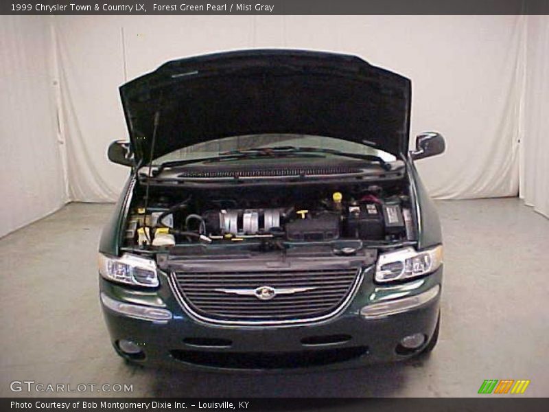 Forest Green Pearl / Mist Gray 1999 Chrysler Town & Country LX