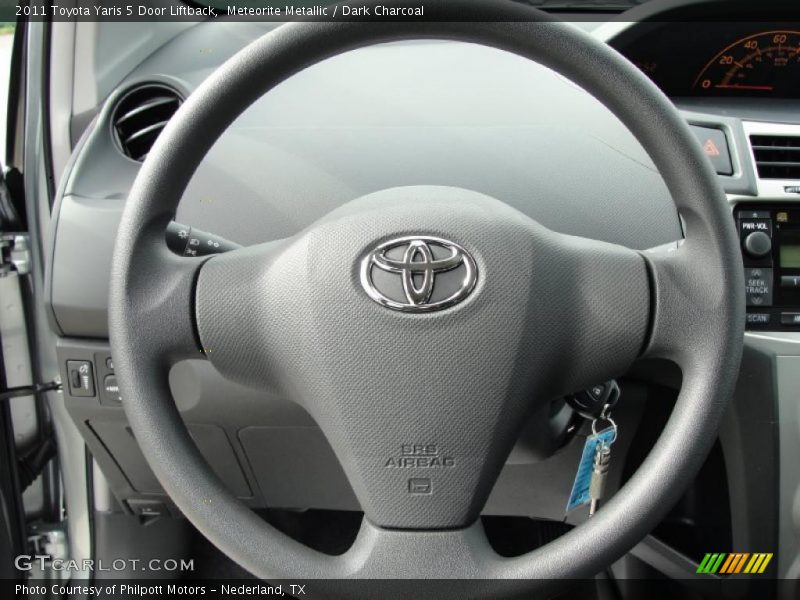  2011 Yaris 5 Door Liftback Steering Wheel