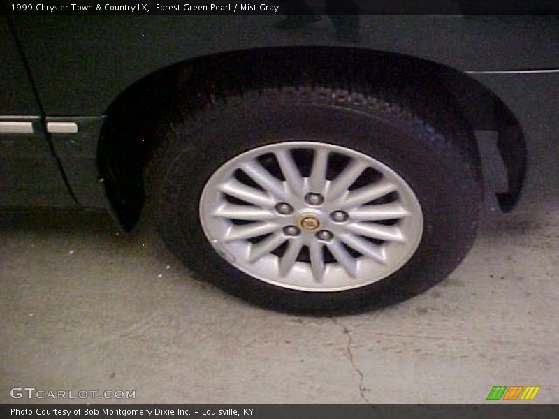 Forest Green Pearl / Mist Gray 1999 Chrysler Town & Country LX