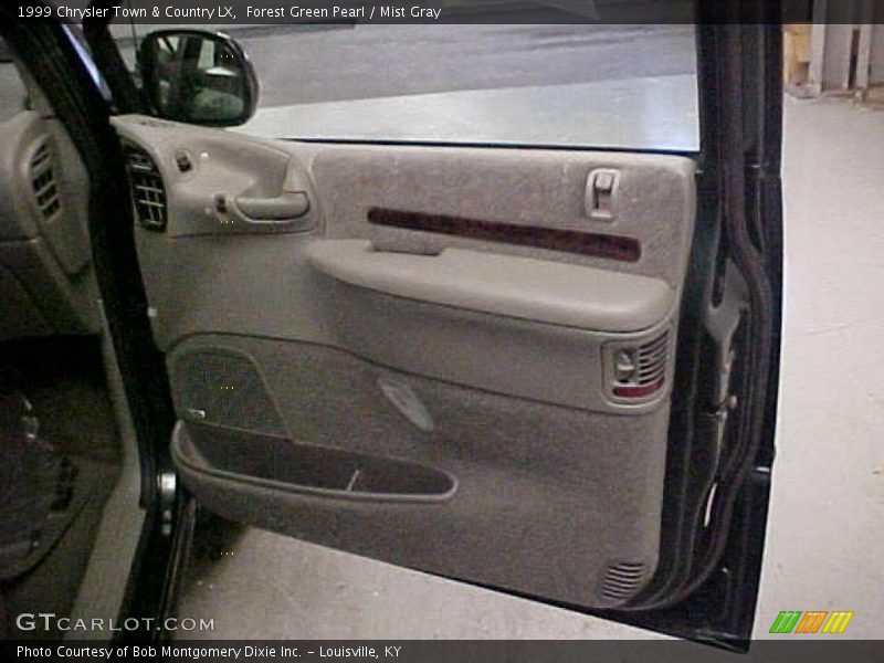 Forest Green Pearl / Mist Gray 1999 Chrysler Town & Country LX