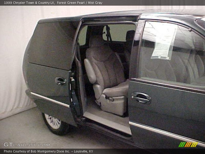 Forest Green Pearl / Mist Gray 1999 Chrysler Town & Country LX