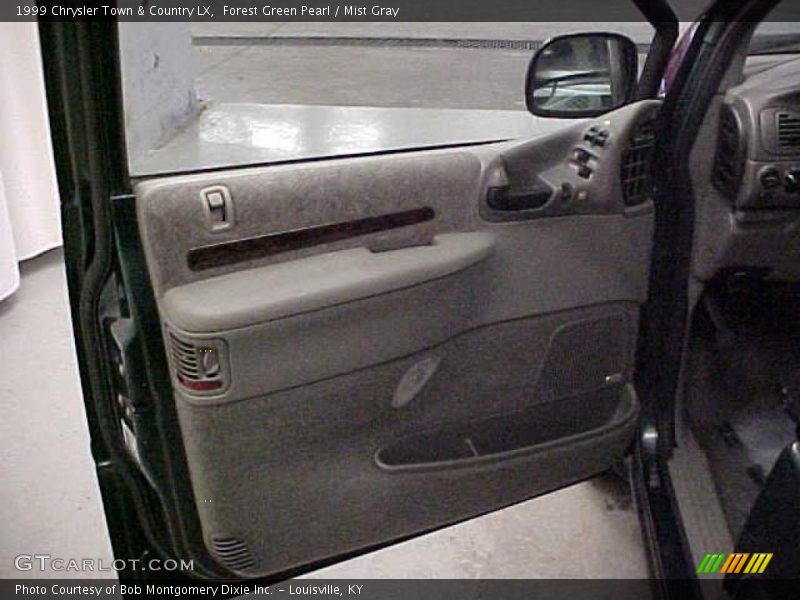 Forest Green Pearl / Mist Gray 1999 Chrysler Town & Country LX