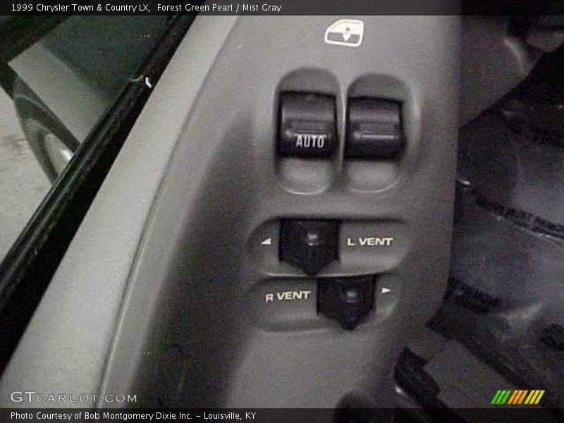 Forest Green Pearl / Mist Gray 1999 Chrysler Town & Country LX