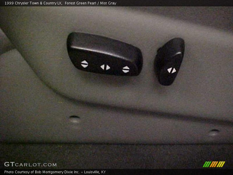 Forest Green Pearl / Mist Gray 1999 Chrysler Town & Country LX