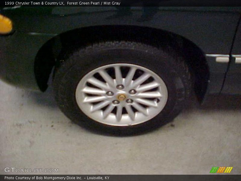 Forest Green Pearl / Mist Gray 1999 Chrysler Town & Country LX