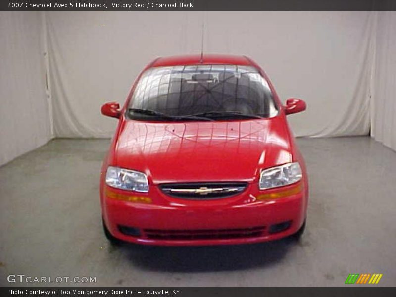 Victory Red / Charcoal Black 2007 Chevrolet Aveo 5 Hatchback