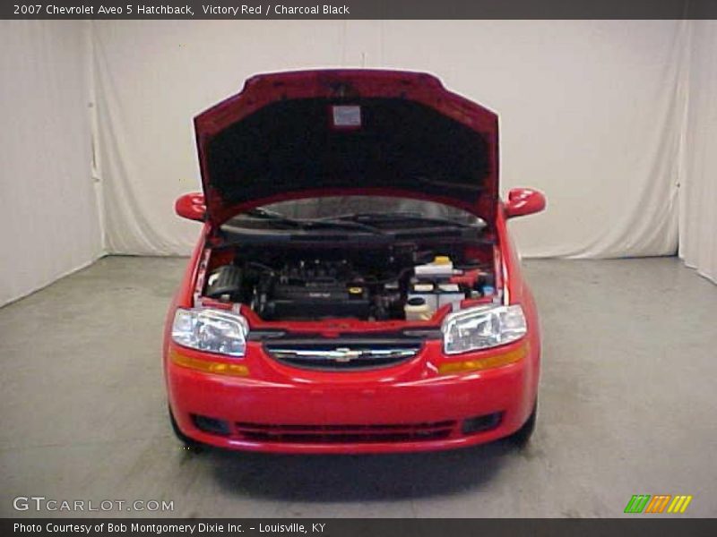 Victory Red / Charcoal Black 2007 Chevrolet Aveo 5 Hatchback
