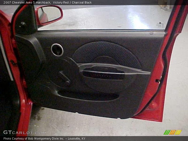 Victory Red / Charcoal Black 2007 Chevrolet Aveo 5 Hatchback