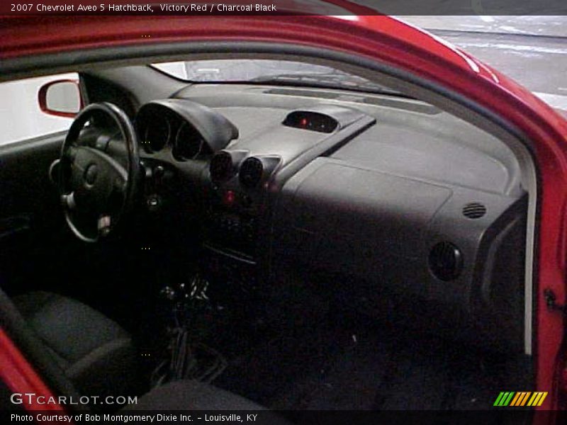 Victory Red / Charcoal Black 2007 Chevrolet Aveo 5 Hatchback