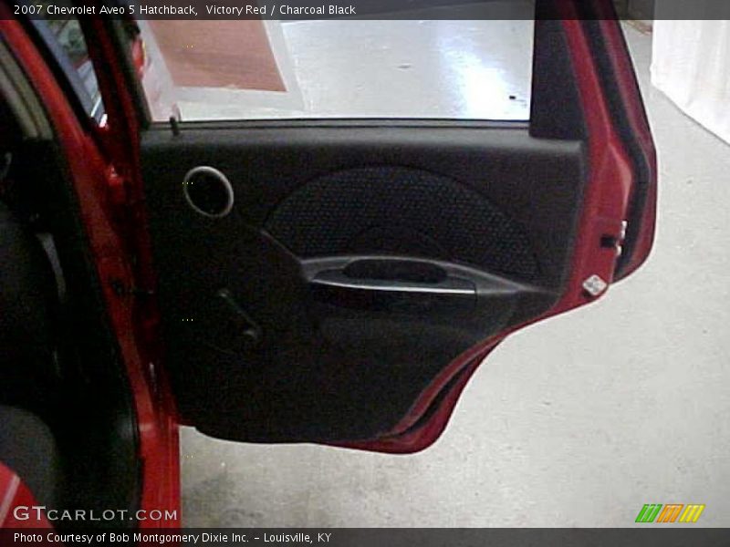 Victory Red / Charcoal Black 2007 Chevrolet Aveo 5 Hatchback