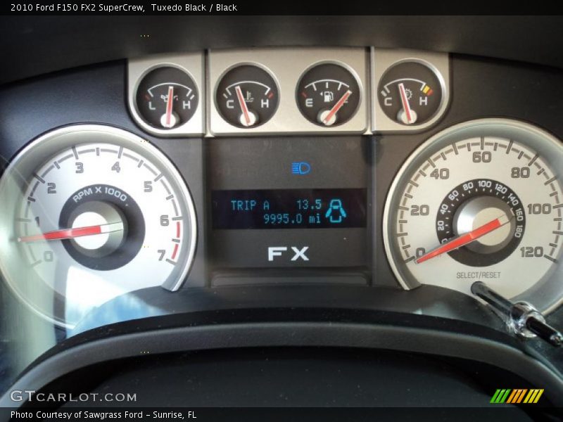 Tuxedo Black / Black 2010 Ford F150 FX2 SuperCrew