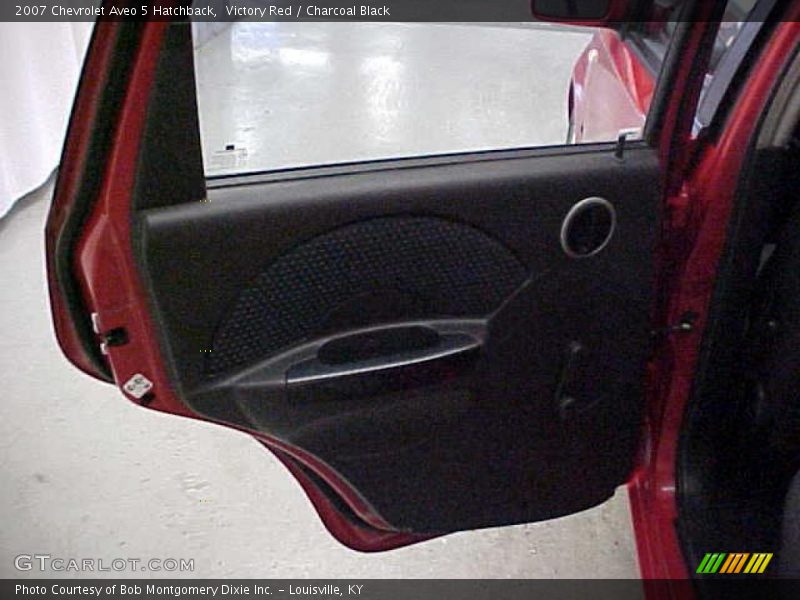Victory Red / Charcoal Black 2007 Chevrolet Aveo 5 Hatchback