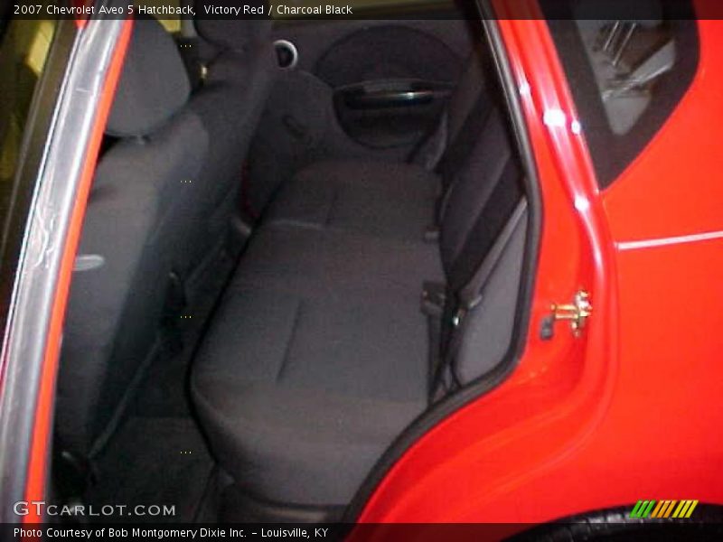 Victory Red / Charcoal Black 2007 Chevrolet Aveo 5 Hatchback