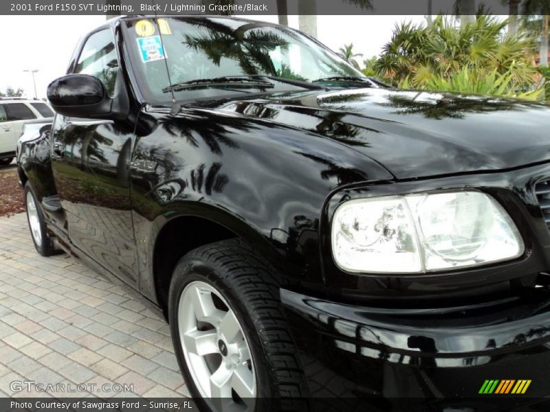 Black / Lightning Graphite/Black 2001 Ford F150 SVT Lightning