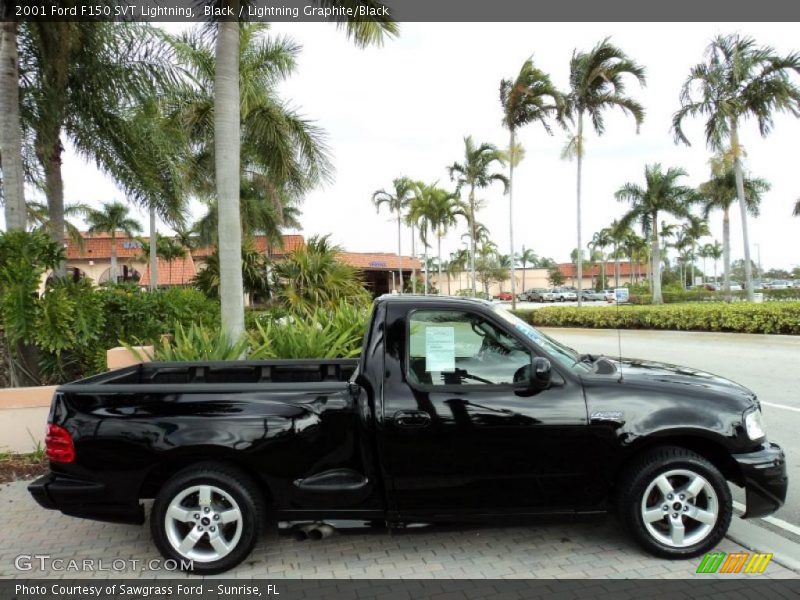 Black / Lightning Graphite/Black 2001 Ford F150 SVT Lightning