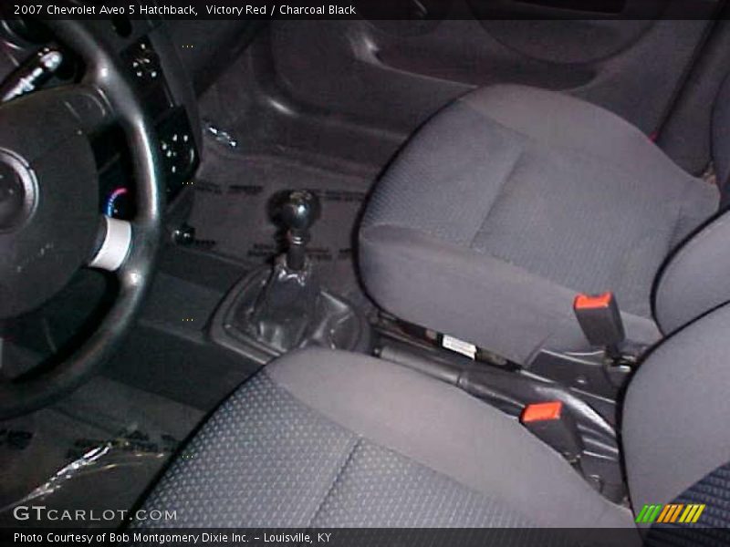 Victory Red / Charcoal Black 2007 Chevrolet Aveo 5 Hatchback