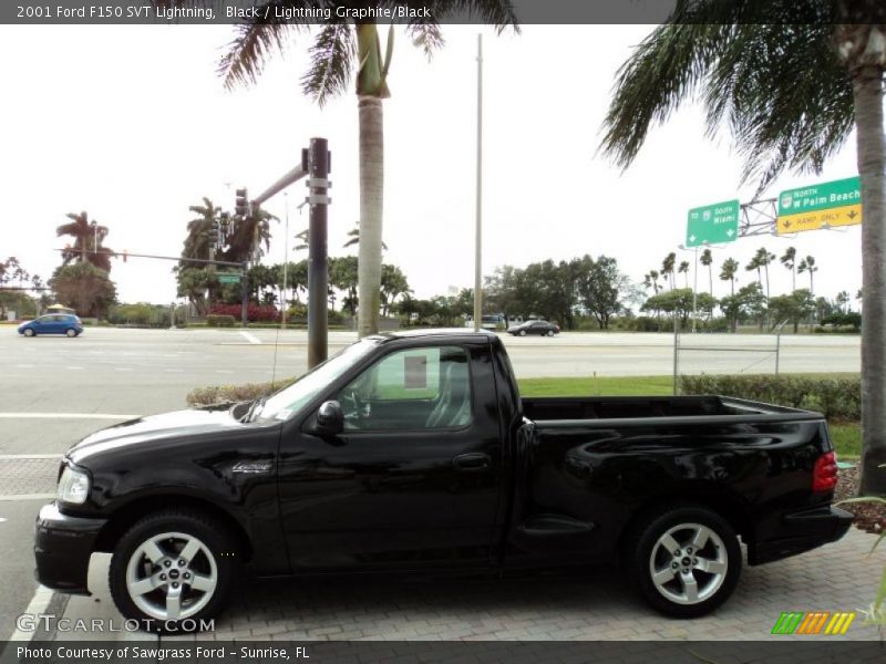 Black / Lightning Graphite/Black 2001 Ford F150 SVT Lightning