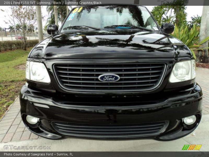 Black / Lightning Graphite/Black 2001 Ford F150 SVT Lightning