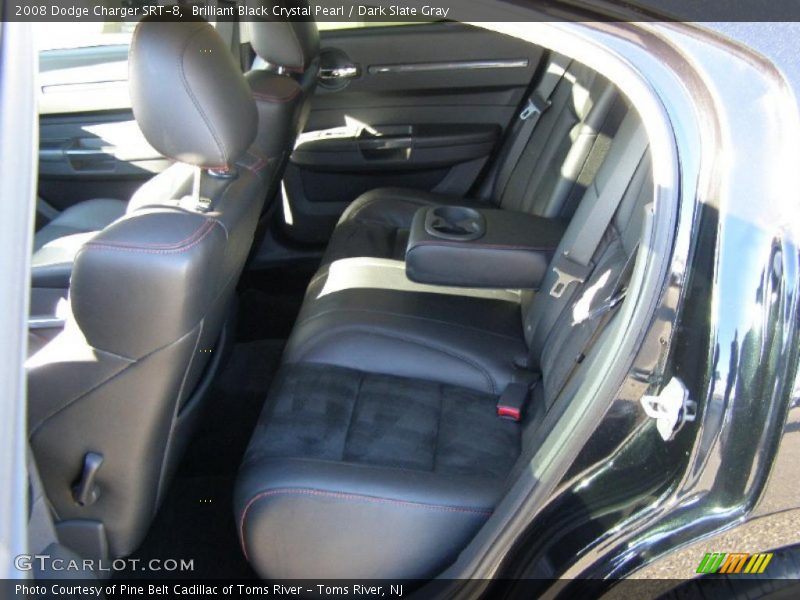 Brilliant Black Crystal Pearl / Dark Slate Gray 2008 Dodge Charger SRT-8
