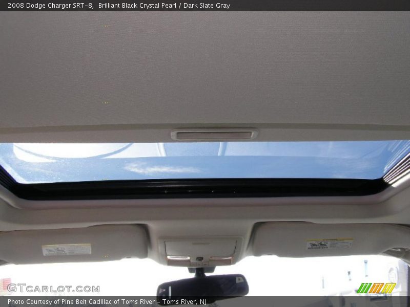 Brilliant Black Crystal Pearl / Dark Slate Gray 2008 Dodge Charger SRT-8