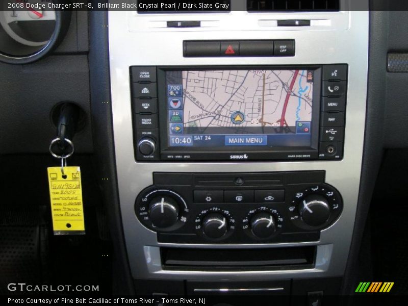 Navigation of 2008 Charger SRT-8