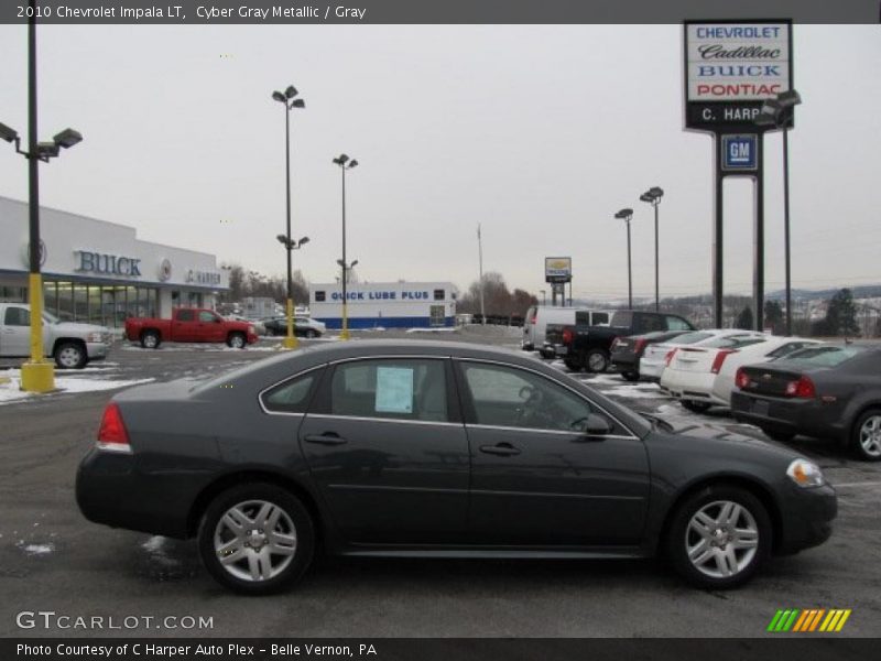 Cyber Gray Metallic / Gray 2010 Chevrolet Impala LT