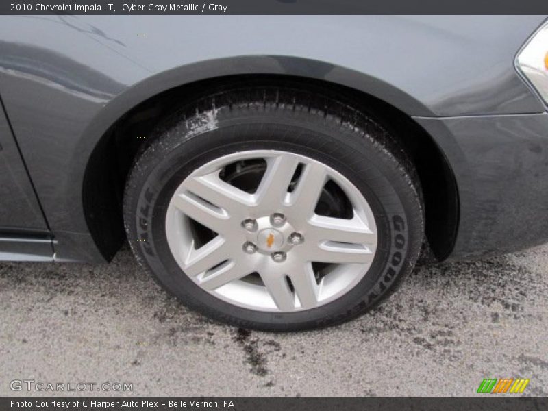 Cyber Gray Metallic / Gray 2010 Chevrolet Impala LT