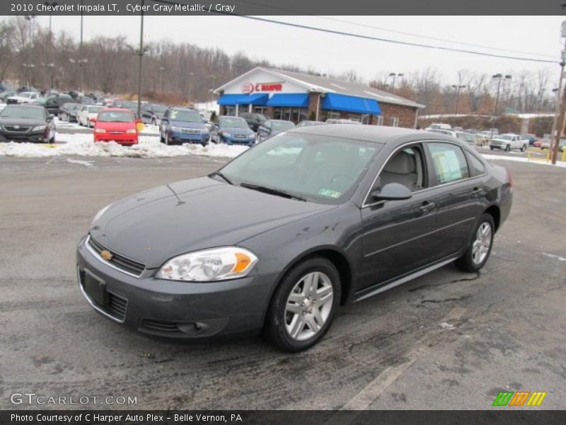 Cyber Gray Metallic / Gray 2010 Chevrolet Impala LT