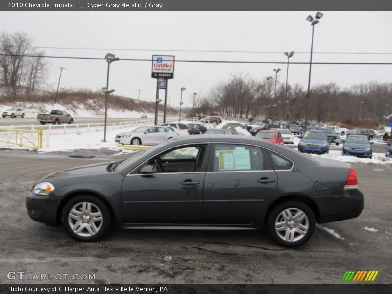 Cyber Gray Metallic / Gray 2010 Chevrolet Impala LT