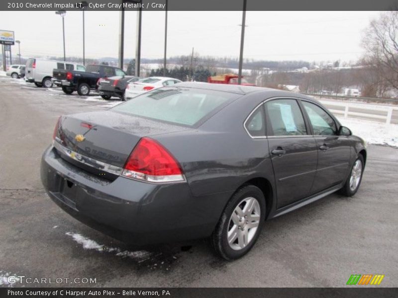 Cyber Gray Metallic / Gray 2010 Chevrolet Impala LT