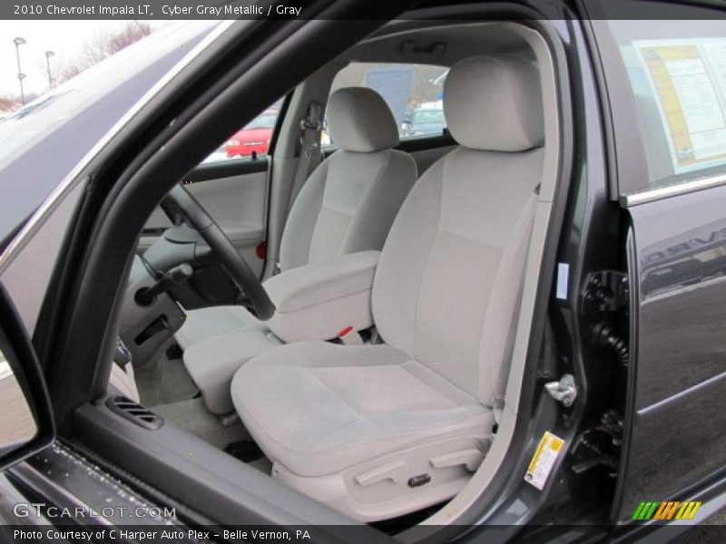 Cyber Gray Metallic / Gray 2010 Chevrolet Impala LT