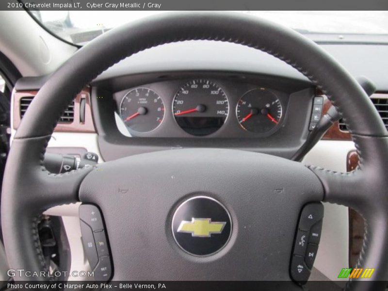 Cyber Gray Metallic / Gray 2010 Chevrolet Impala LT