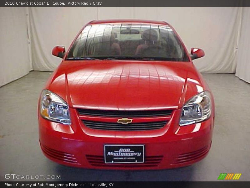 Victory Red / Gray 2010 Chevrolet Cobalt LT Coupe