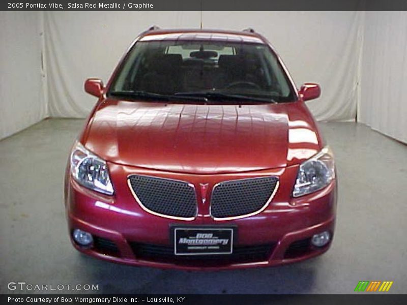 Salsa Red Metallic / Graphite 2005 Pontiac Vibe