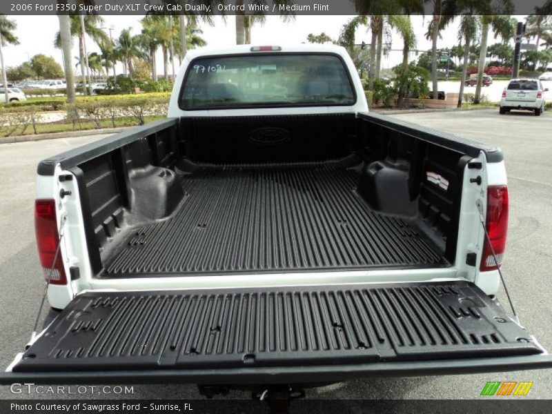 Oxford White / Medium Flint 2006 Ford F350 Super Duty XLT Crew Cab Dually