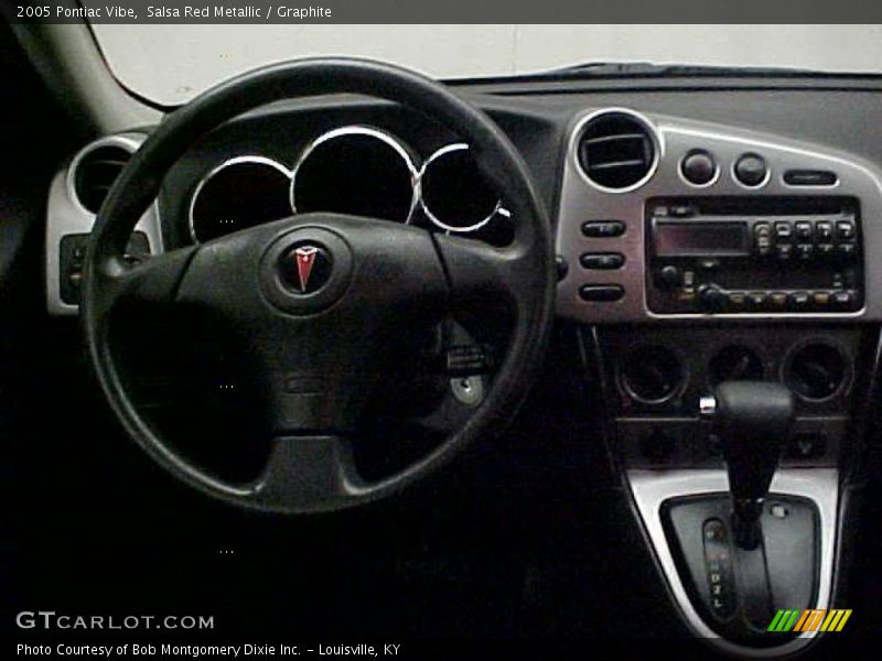 Salsa Red Metallic / Graphite 2005 Pontiac Vibe