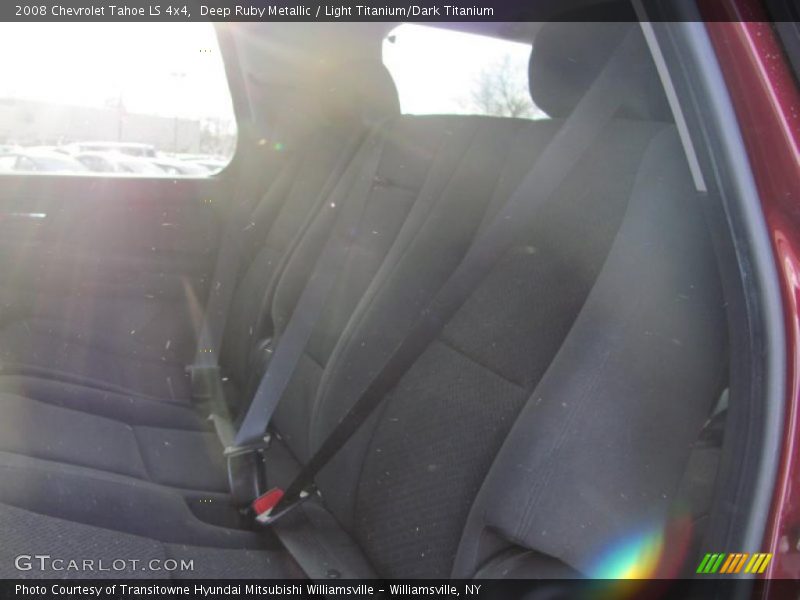 Deep Ruby Metallic / Light Titanium/Dark Titanium 2008 Chevrolet Tahoe LS 4x4