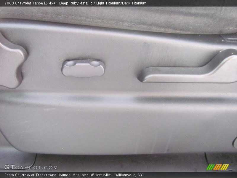 Deep Ruby Metallic / Light Titanium/Dark Titanium 2008 Chevrolet Tahoe LS 4x4