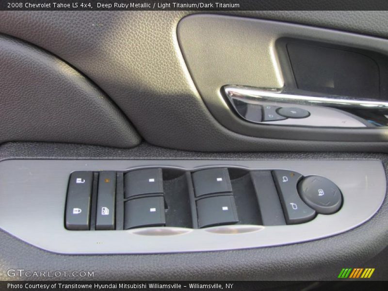 Deep Ruby Metallic / Light Titanium/Dark Titanium 2008 Chevrolet Tahoe LS 4x4