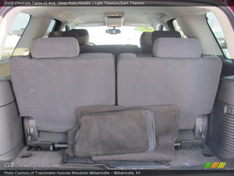 Deep Ruby Metallic / Light Titanium/Dark Titanium 2008 Chevrolet Tahoe LS 4x4