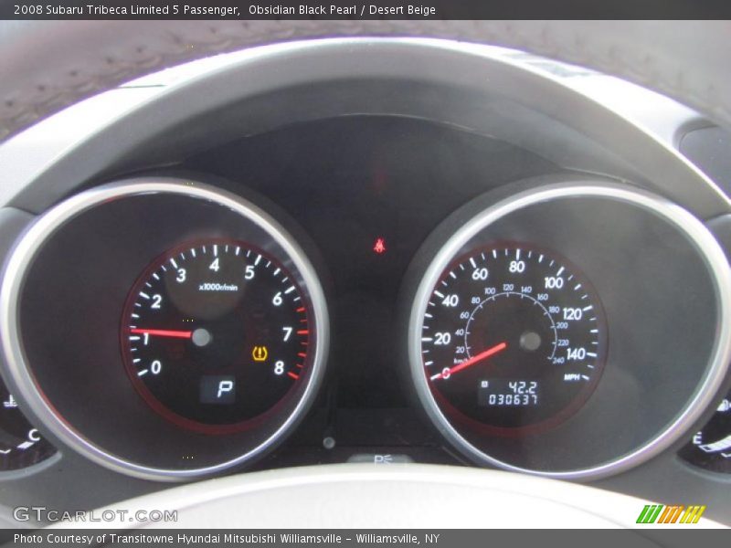  2008 Tribeca Limited 5 Passenger Limited 5 Passenger Gauges