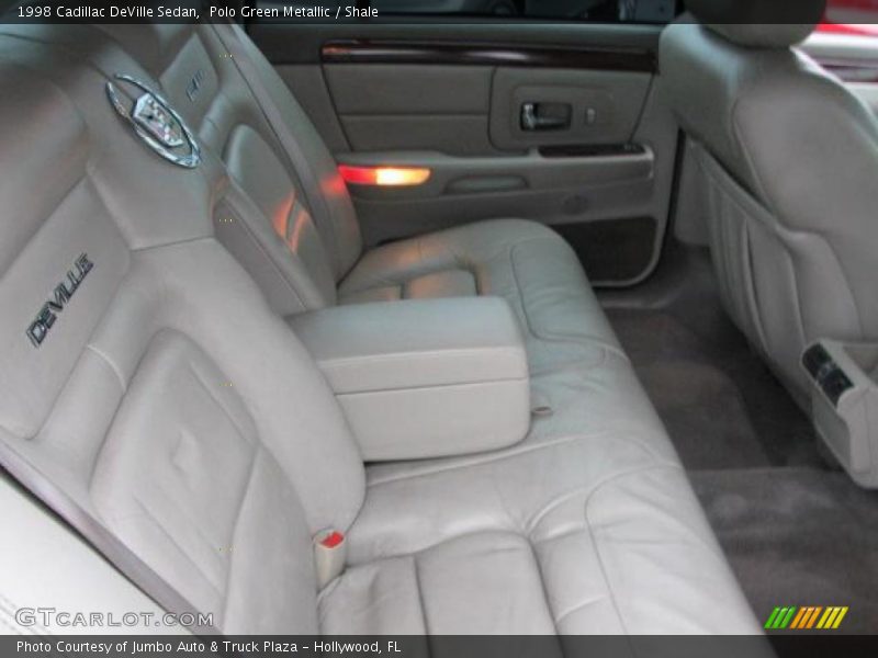 Polo Green Metallic / Shale 1998 Cadillac DeVille Sedan