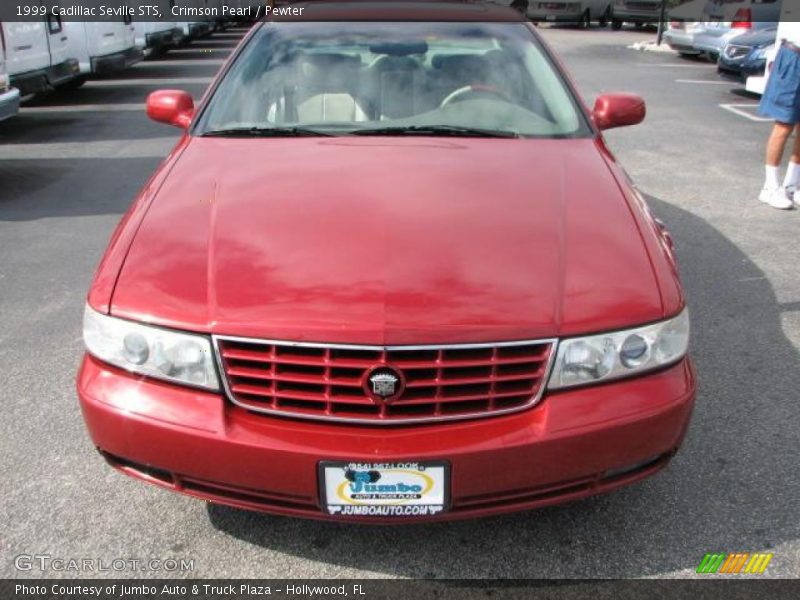 Crimson Pearl / Pewter 1999 Cadillac Seville STS