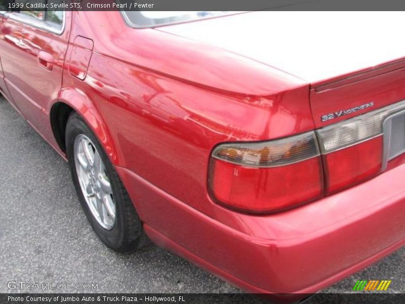 Crimson Pearl / Pewter 1999 Cadillac Seville STS