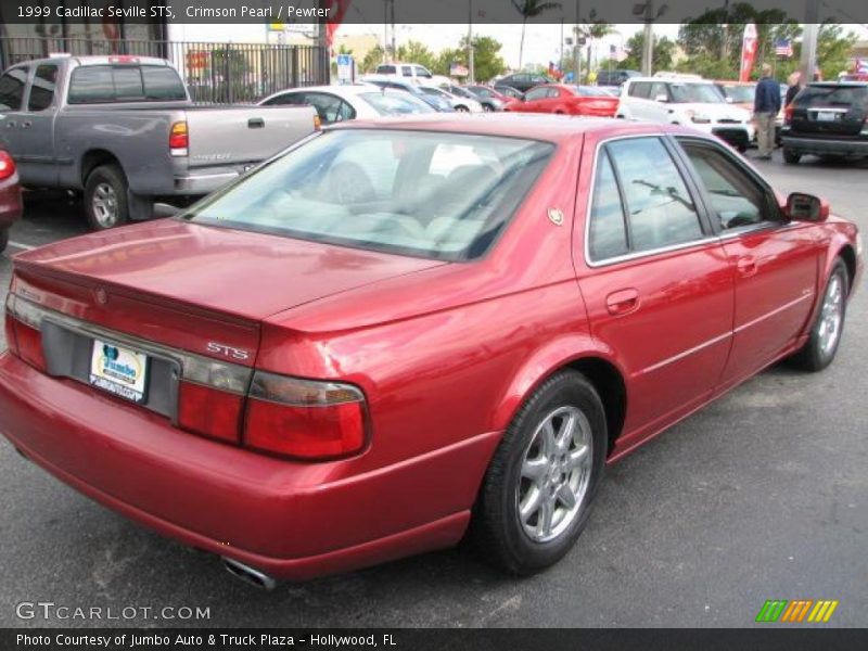 Crimson Pearl / Pewter 1999 Cadillac Seville STS