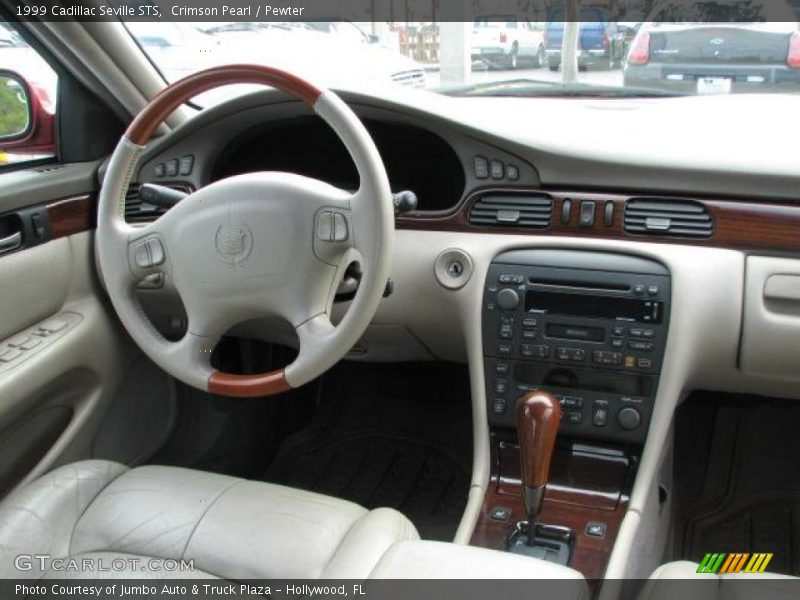 Crimson Pearl / Pewter 1999 Cadillac Seville STS