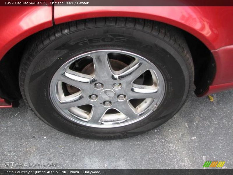 Crimson Pearl / Pewter 1999 Cadillac Seville STS