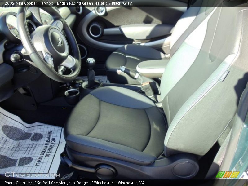 British Racing Green Metallic / Black/Grey 2009 Mini Cooper Hardtop