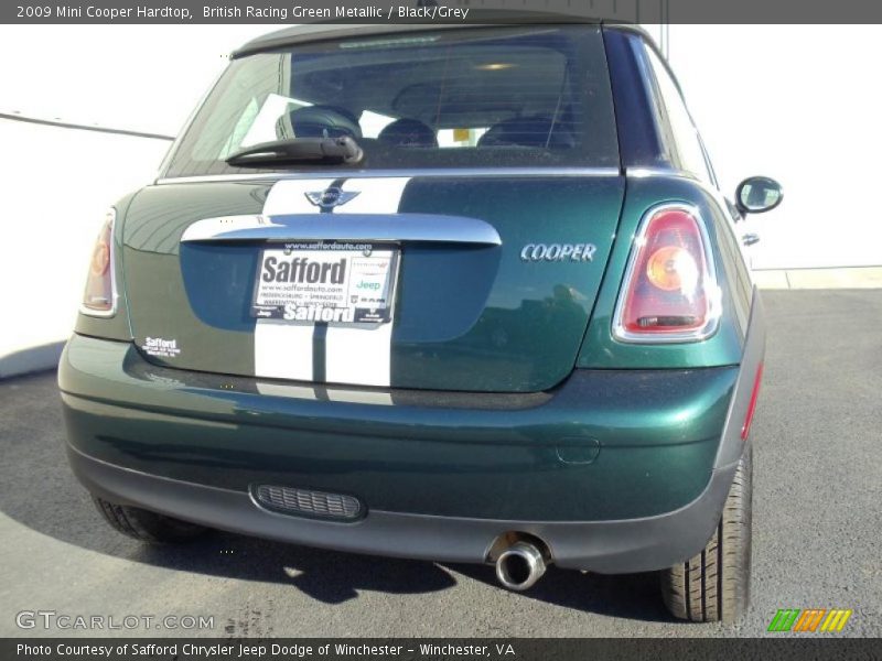 British Racing Green Metallic / Black/Grey 2009 Mini Cooper Hardtop