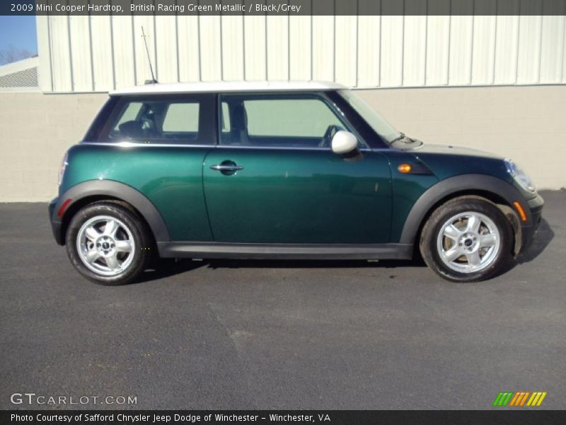 British Racing Green Metallic / Black/Grey 2009 Mini Cooper Hardtop